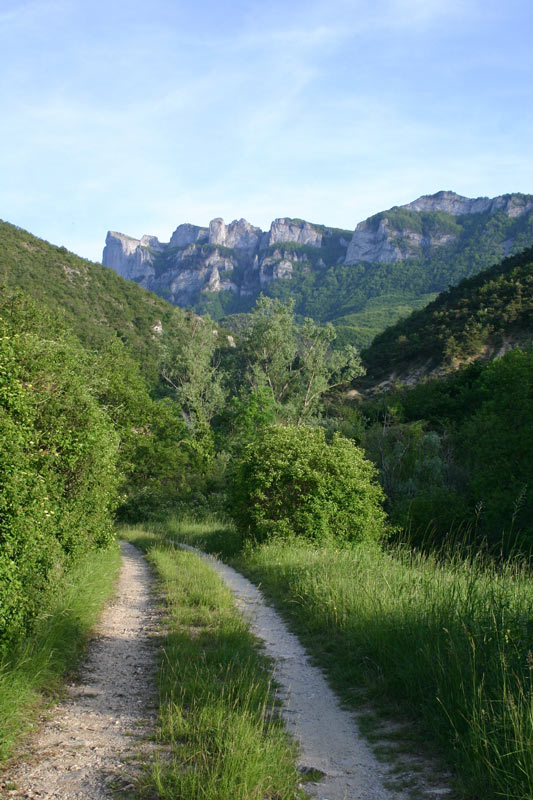 Le chemin de Trachetieu